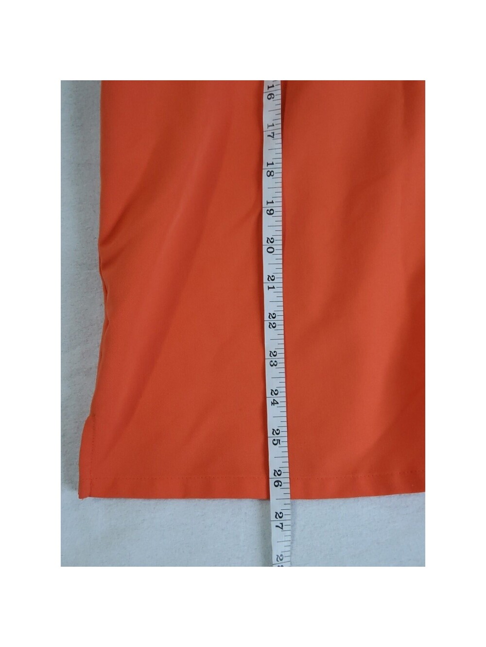 FIGS Shirt Technical Collection V Neck Scrub Top Women's Medium Orange - Picture 5 of 8